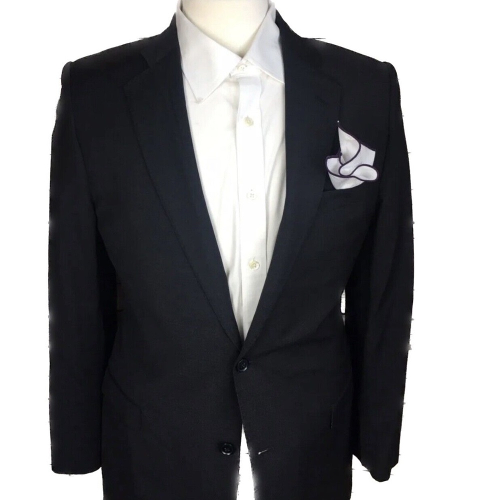 41L Brooks Brothers Explorer Fitzgerald Fit 2 Button Blazer, jacket, charcoal